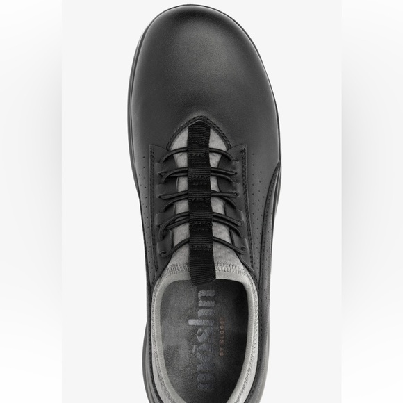 Leather Moshn by Klogs NWT Tempo Lace Up Black/Charcoal shoes size 6. - Picture 6 of 11